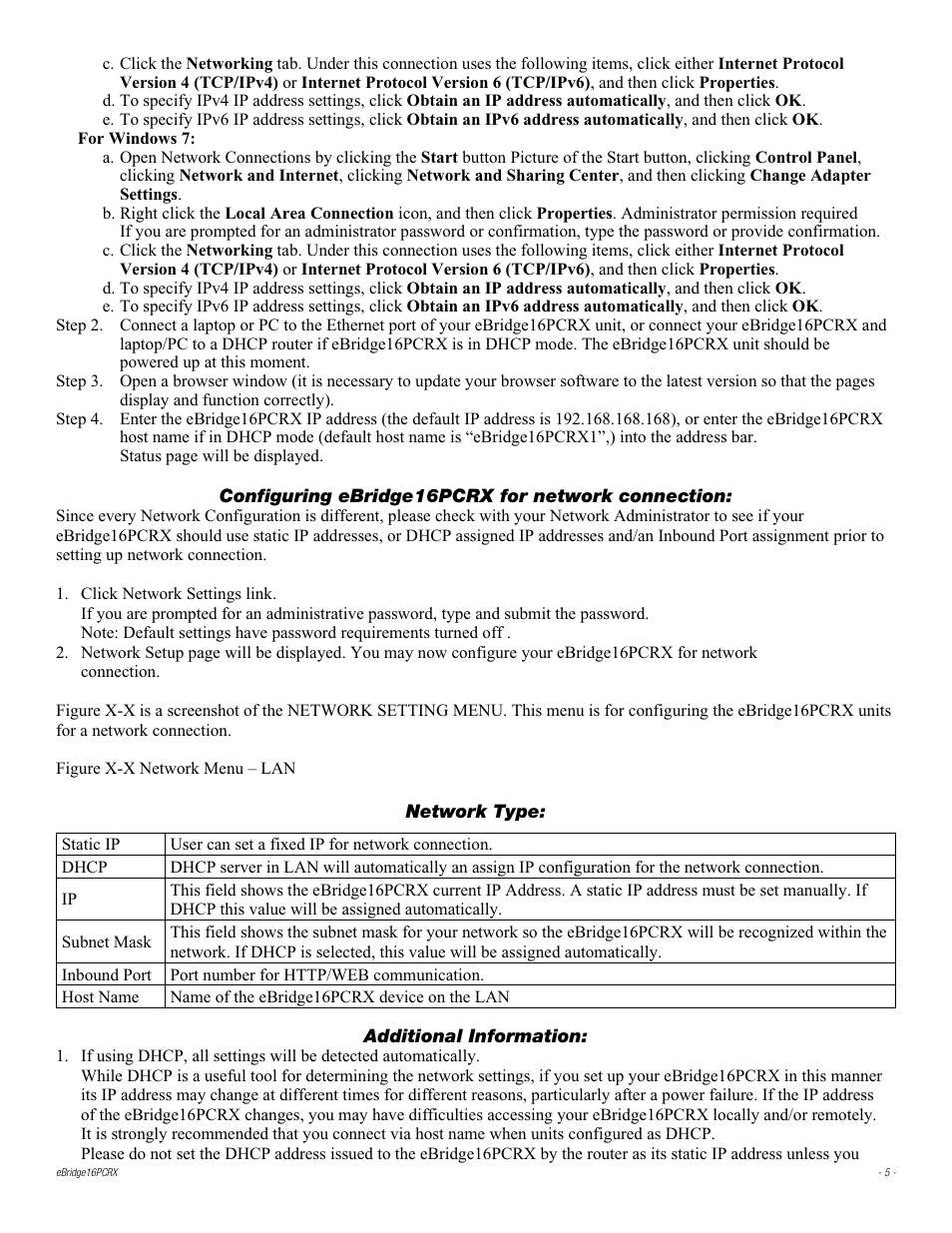 Altronix eBridge16PCRX Installation Instructions User Manual | Page 5 / 8