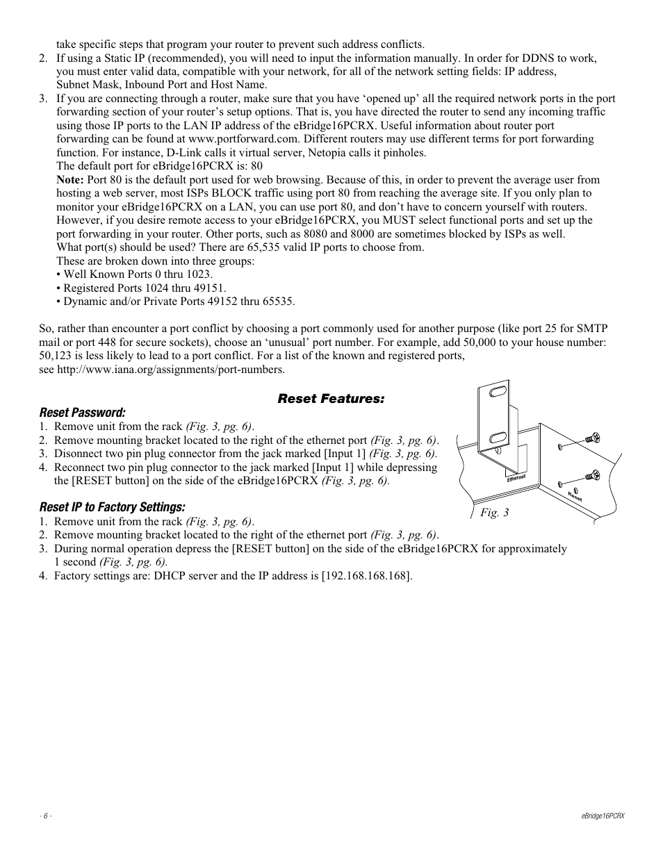 Altronix eBridge16PCRX Installation Instructions User Manual | Page 6 / 8