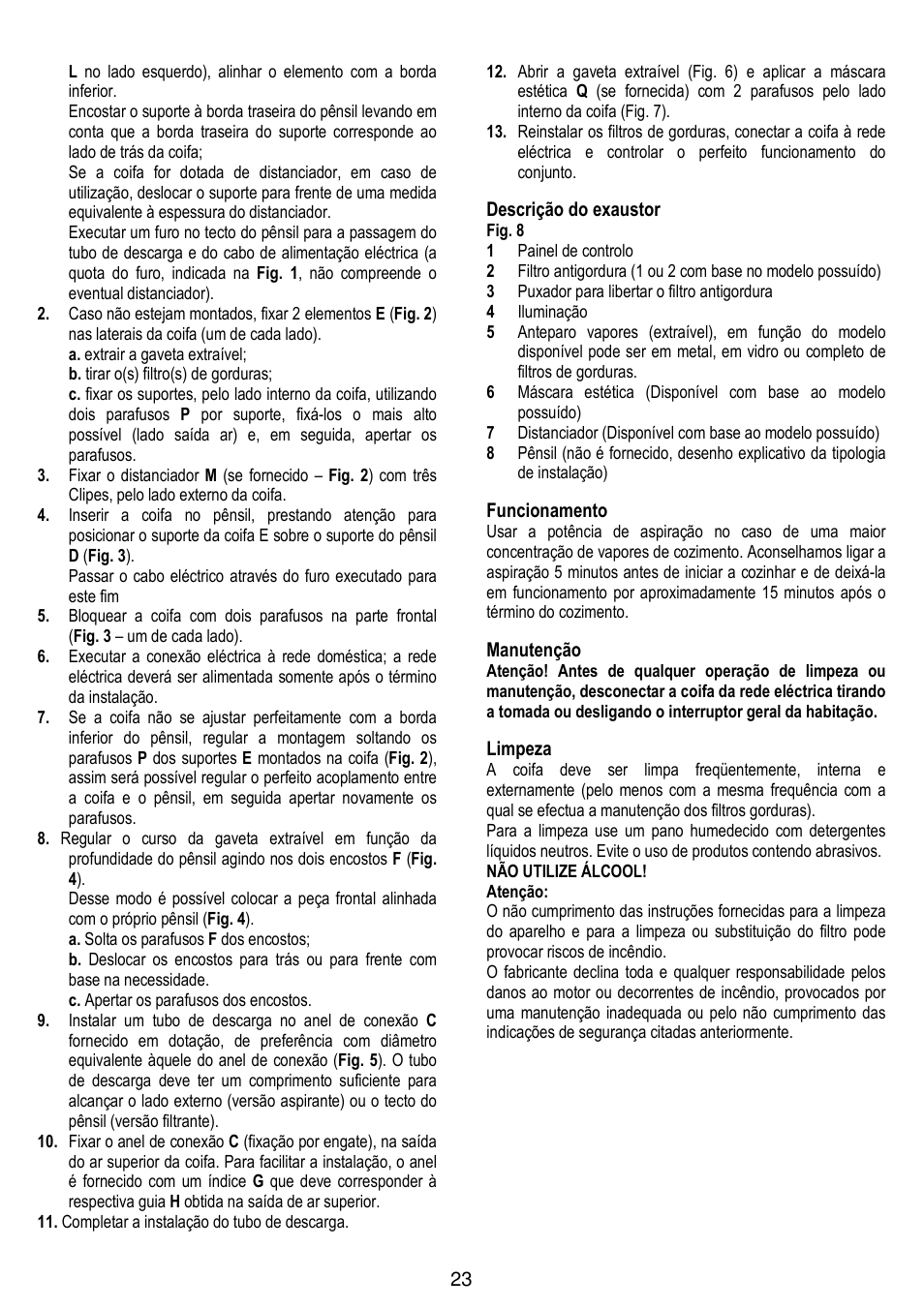 Gorenje DF 6115 W User Manual | Page 23 / 76