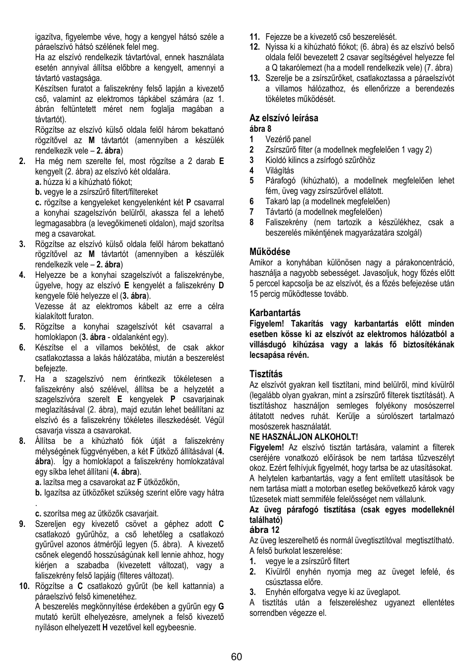Gorenje DF 6115 W User Manual | Page 60 / 76