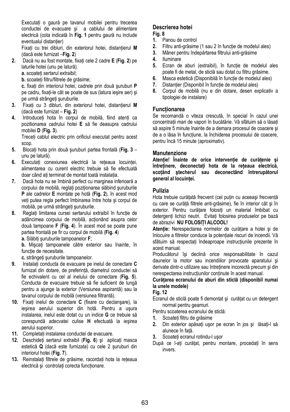 Gorenje DF 6115 W User Manual | Page 63 / 76
