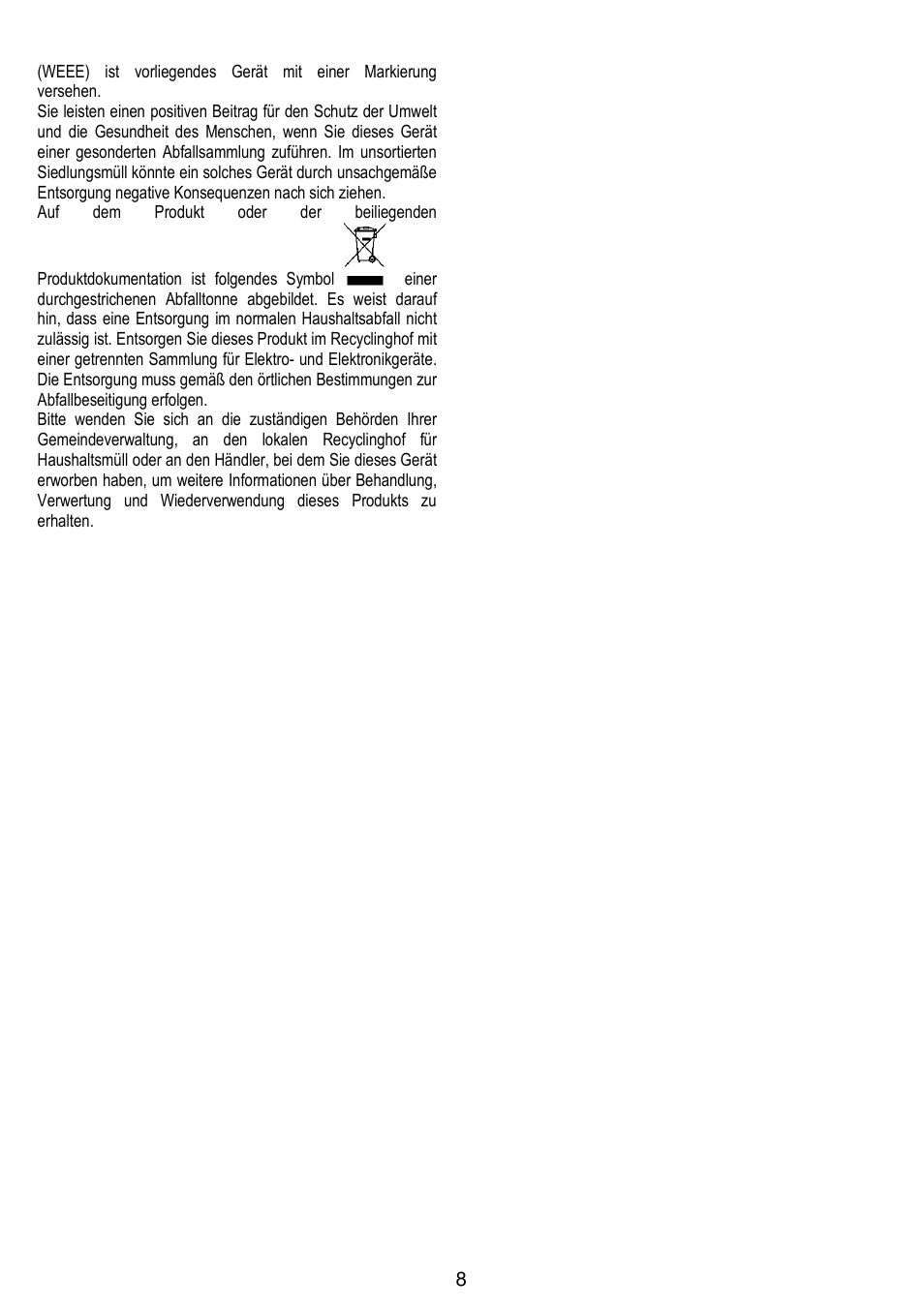 Gorenje DF 6115 W User Manual | Page 8 / 76