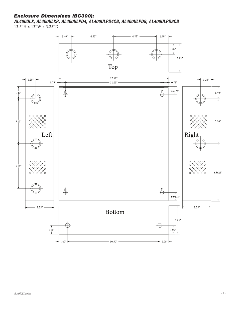 Altronix AL400ULXR Installation Instructions User Manual | Page 7 / 8