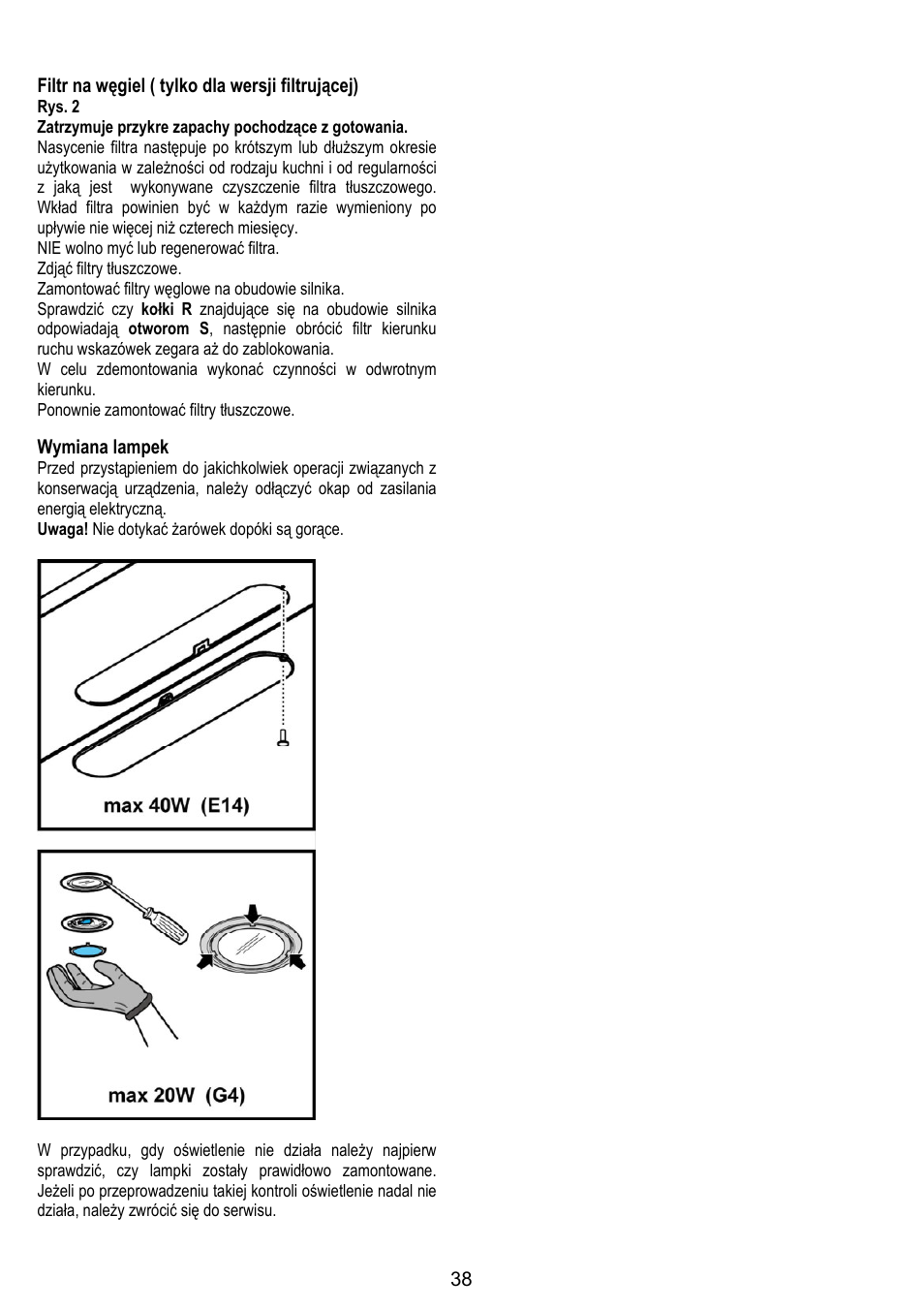 Gorenje DK 9315 X User Manual | Page 38 / 76