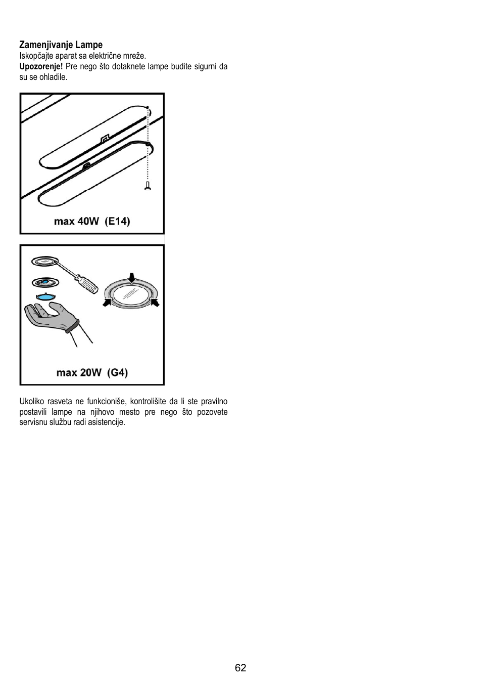 Gorenje DK 9315 X User Manual | Page 62 / 76