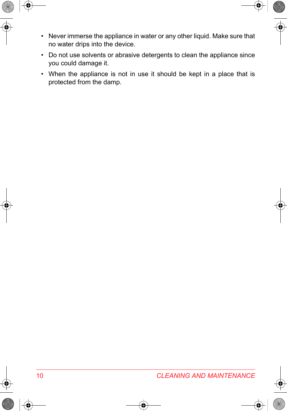 SOLAC DH 8935 User Manual | Page 10 / 50