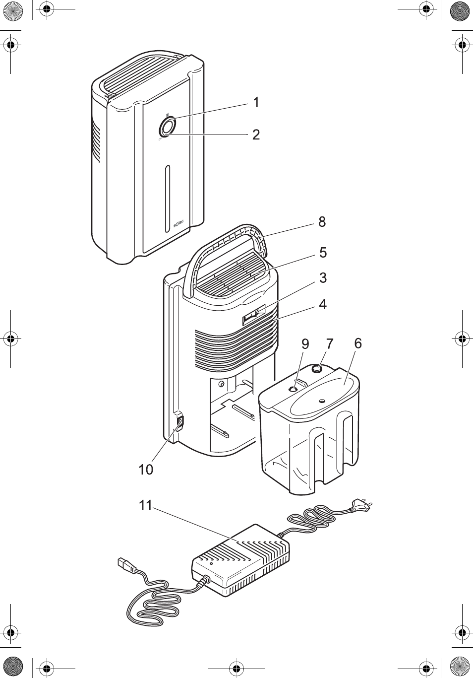 SOLAC DH 8935 User Manual | Page 3 / 50
