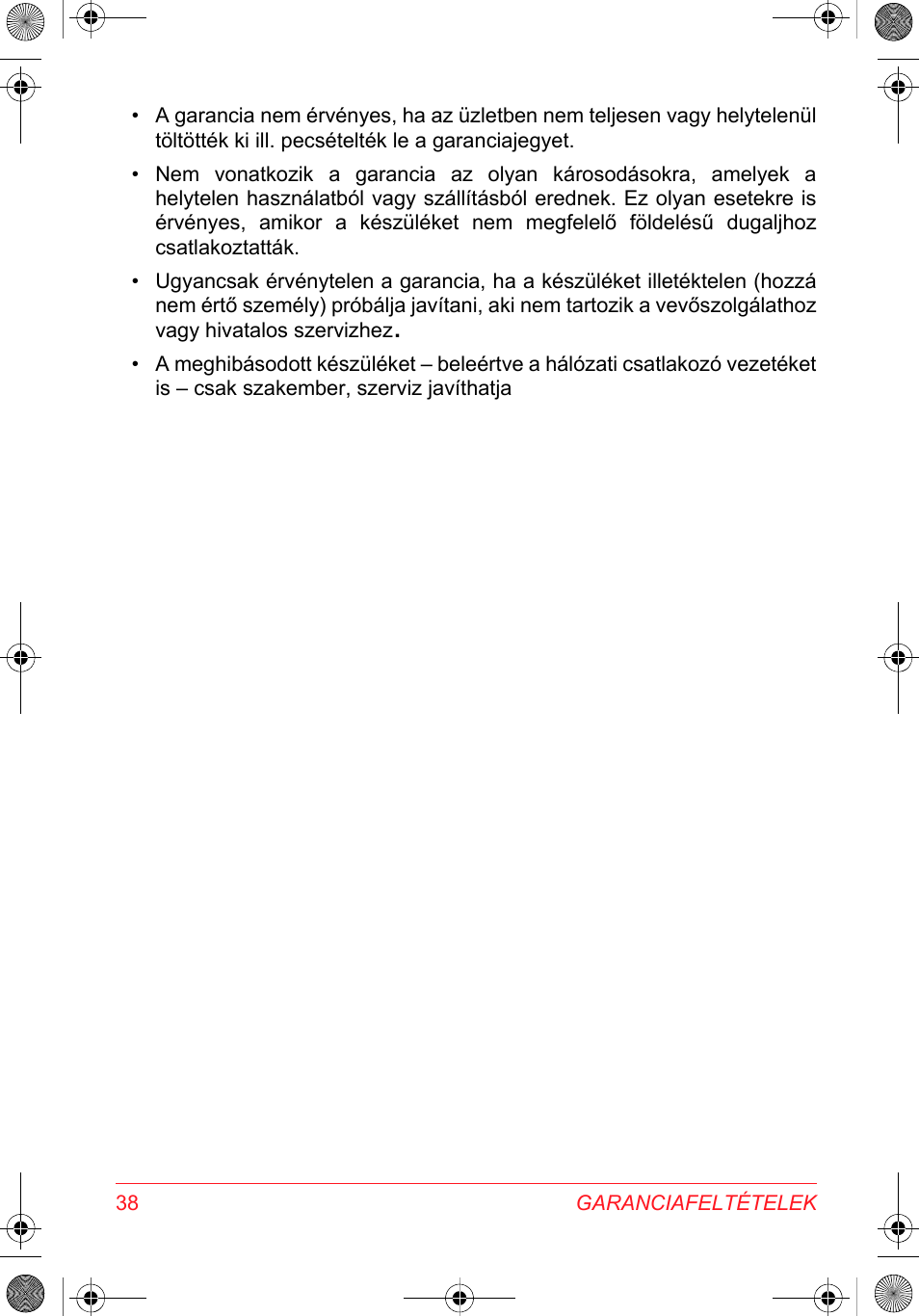 SOLAC DH 8935 User Manual | Page 38 / 50