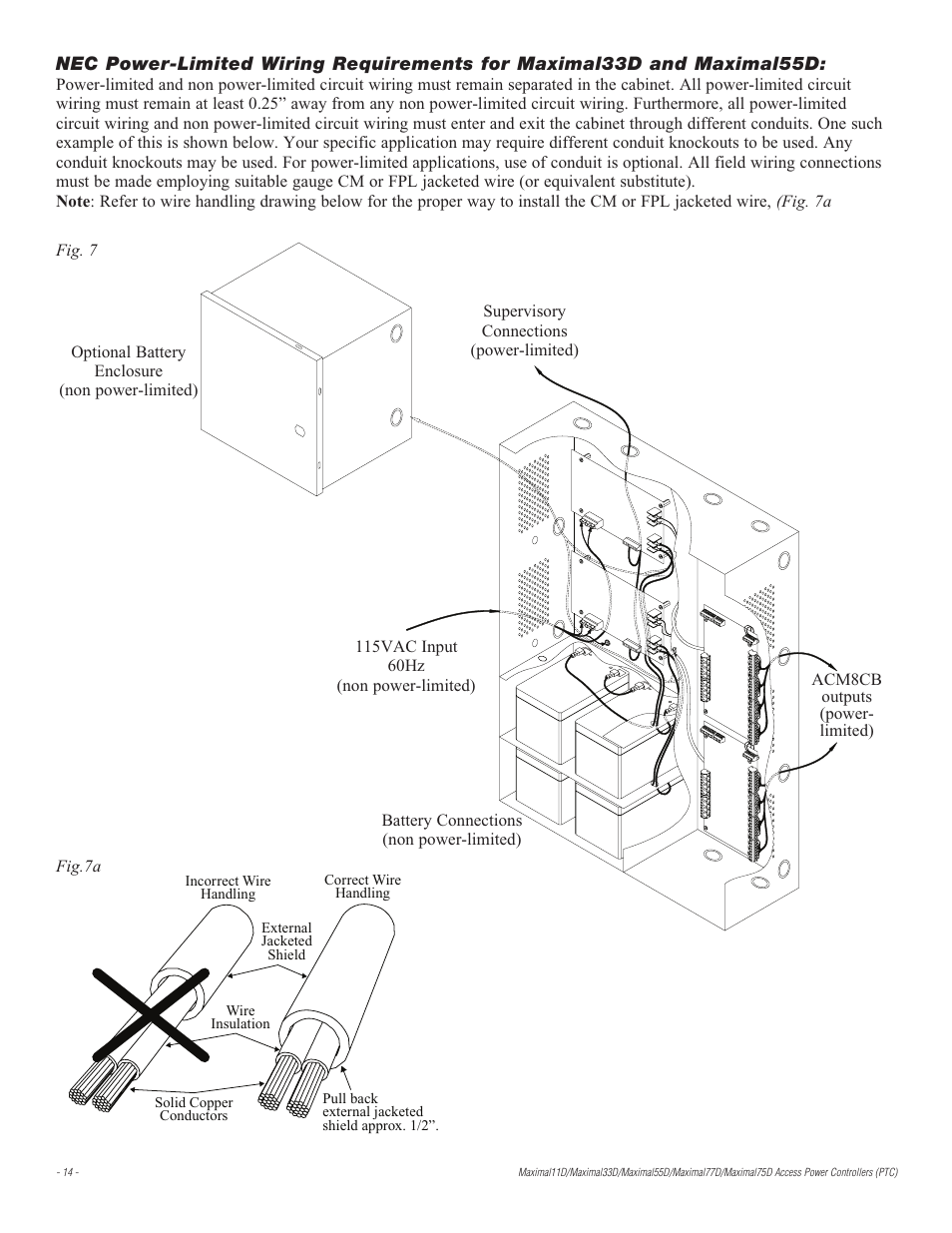 Altronix Maximal77D Installation Instructions User Manual | Page 14 / 20