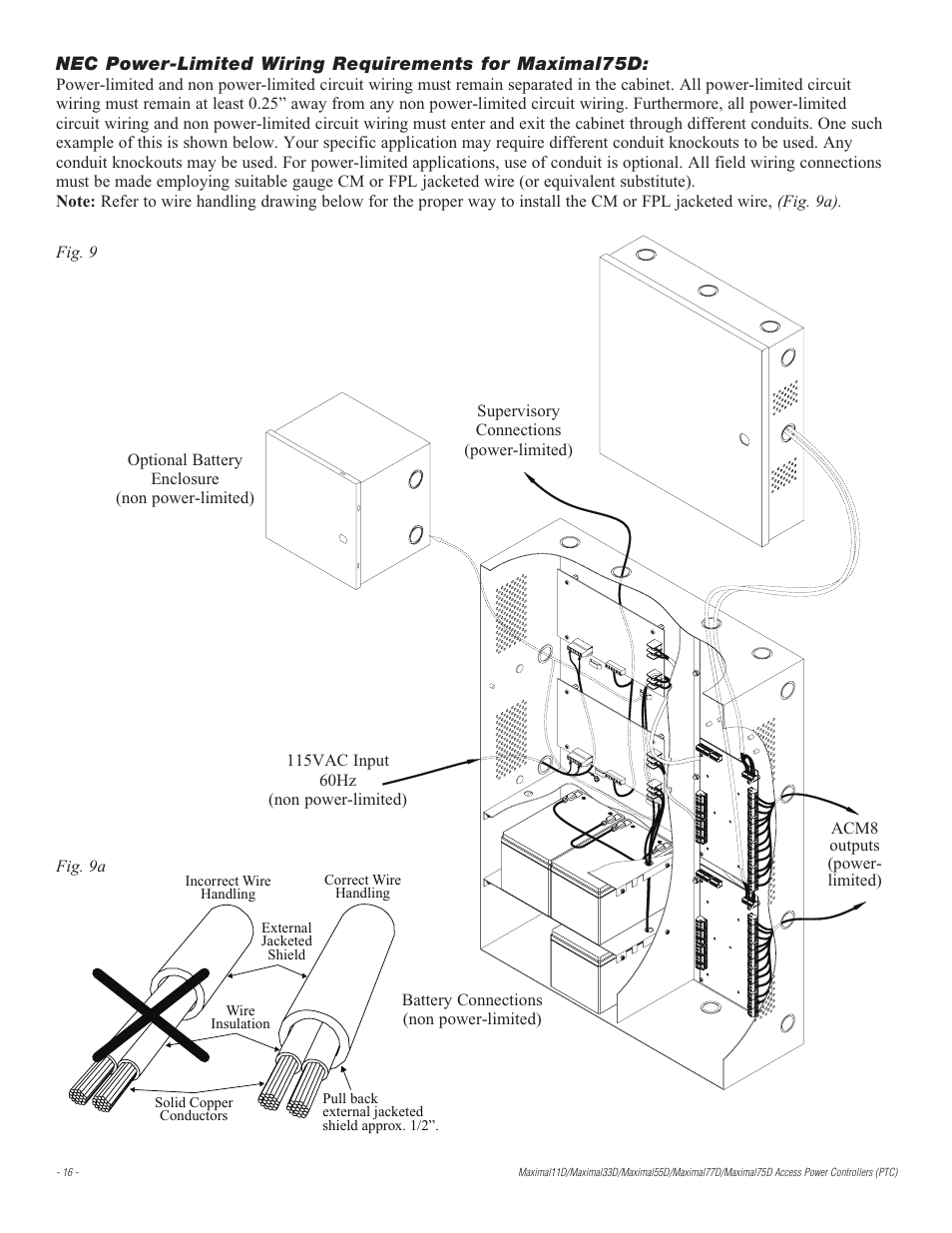Altronix Maximal77D Installation Instructions User Manual | Page 16 / 20