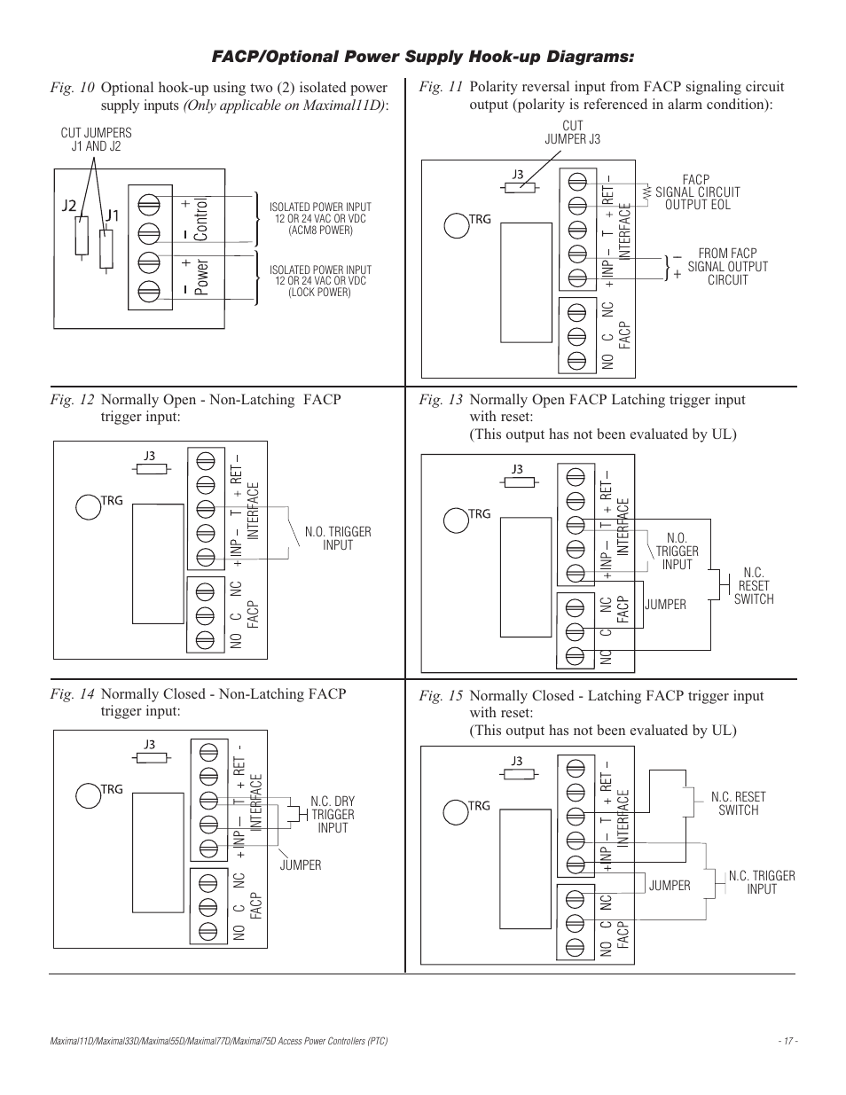 Altronix Maximal77D Installation Instructions User Manual | Page 17 / 20