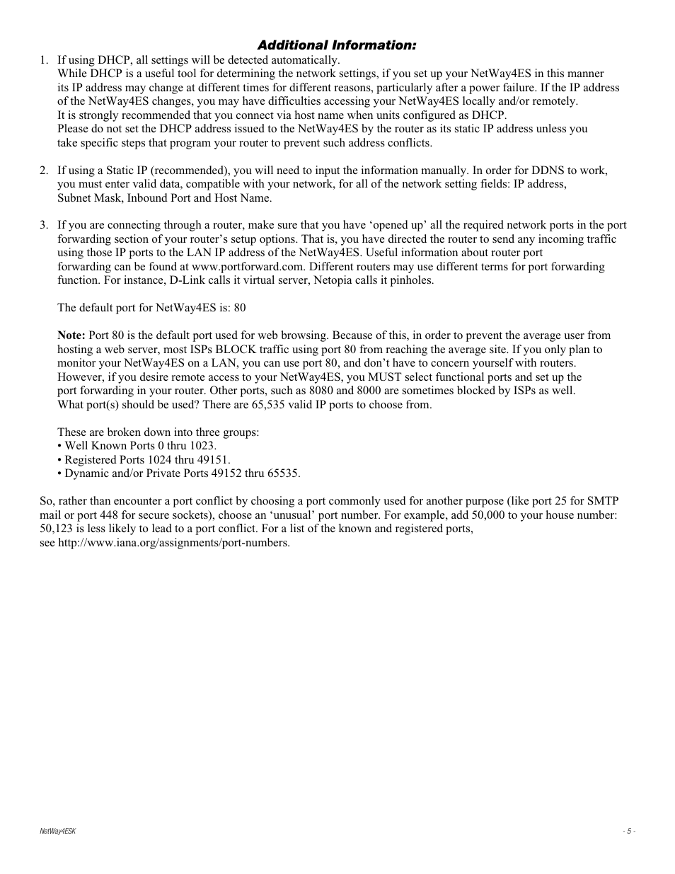 Altronix Netway4ESK Installation Instructions User Manual | Page 5 / 8