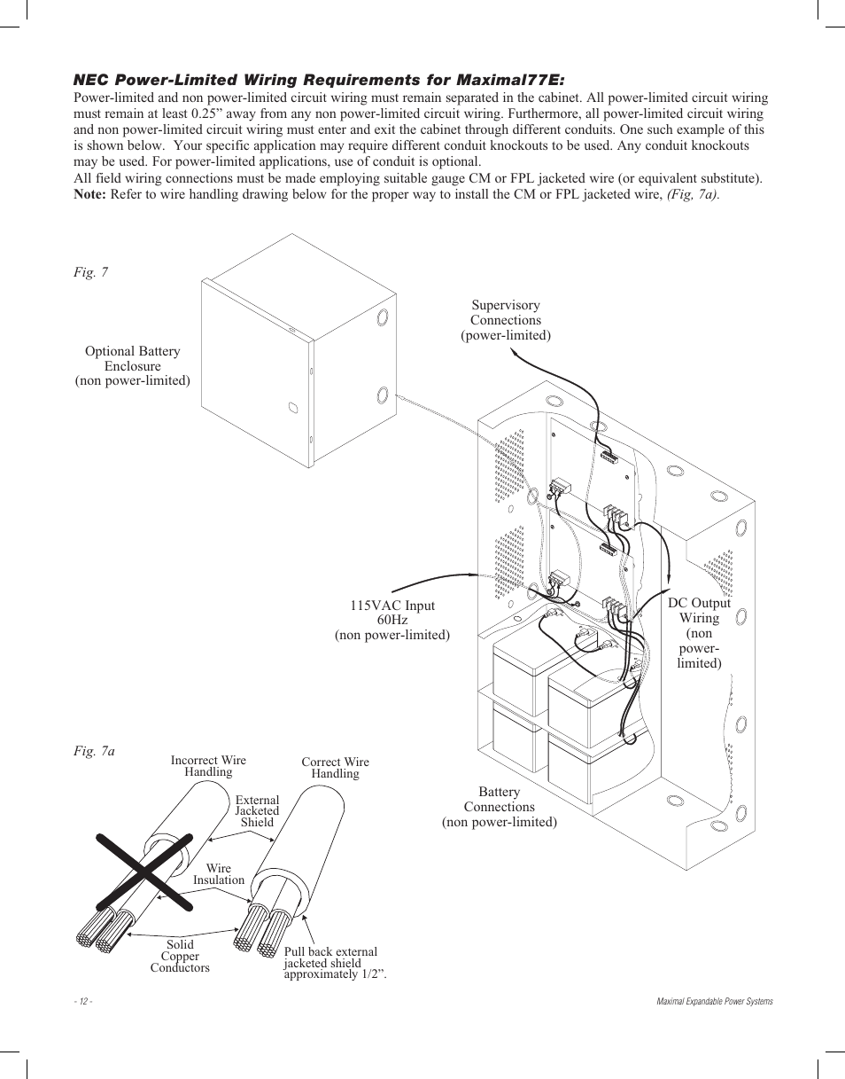 Altronix Maximal77E Installation Instructions User Manual | Page 12 / 16