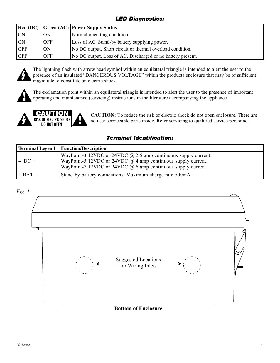 Altronix WayPoint-7 Installation Instructions User Manual | Page 3 / 8