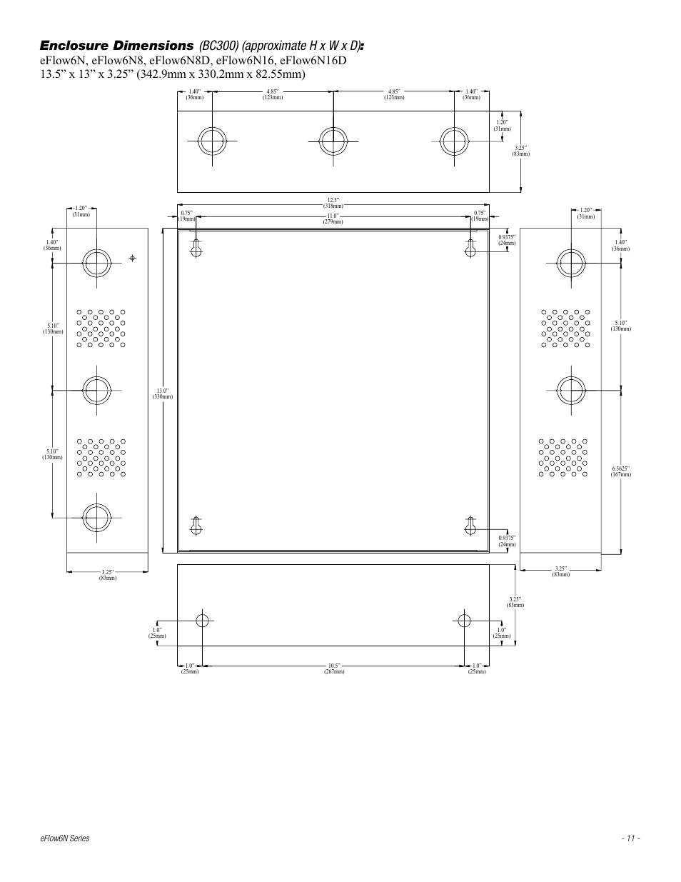 Altronix eFlow6N_NX Series Installation Instructions User Manual | Page 11 / 16