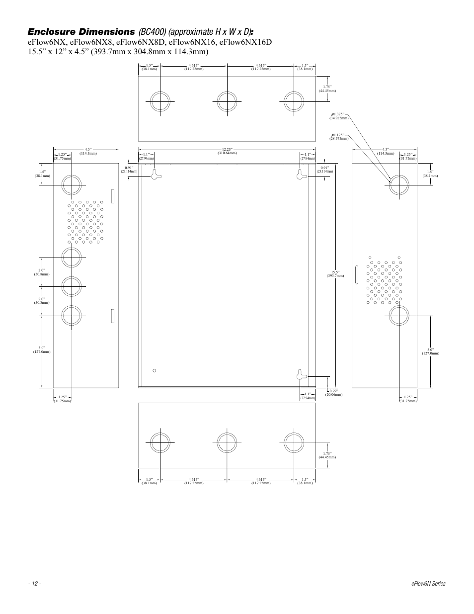 12 - eflow6n series | Altronix eFlow6N_NX Series Installation Instructions User Manual | Page 12 / 16
