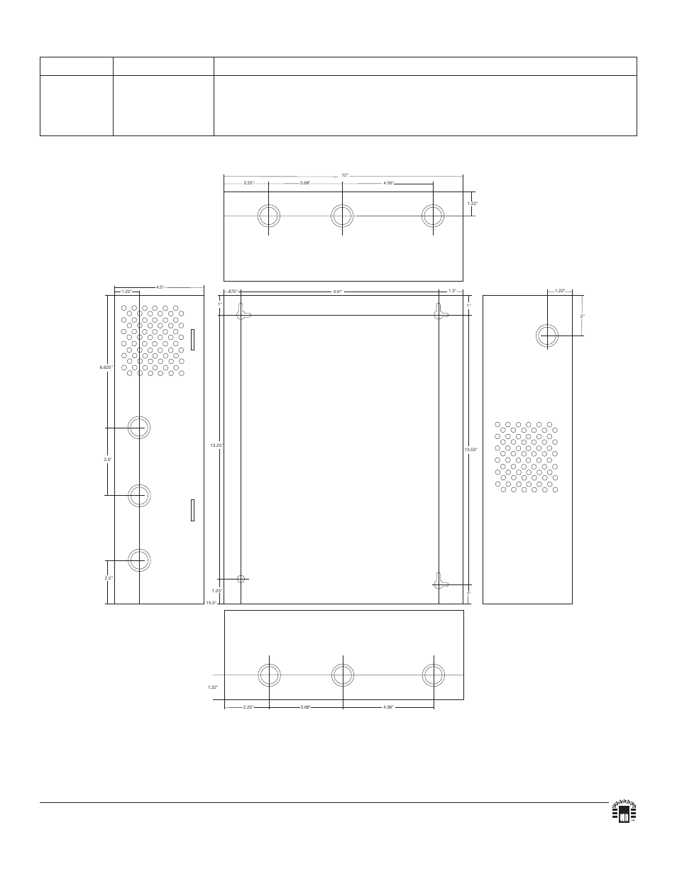 Led diagnostics, Enclosure dimensions | Altronix LPS3C24X Installation Instructions User Manual | Page 2 / 2