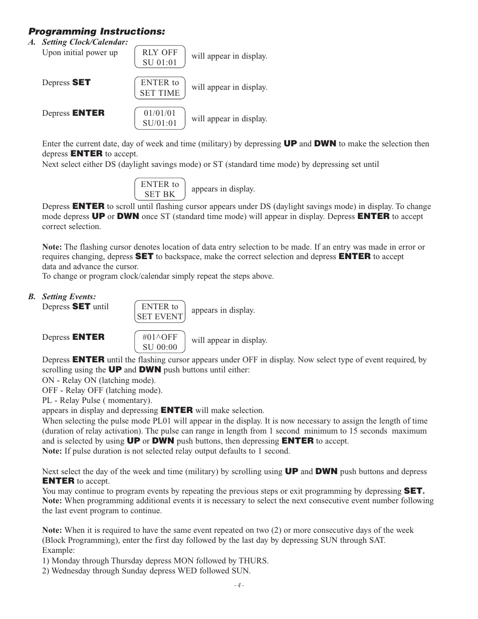 Altronix DPT724A Installation Instructions User Manual | Page 4 / 8
