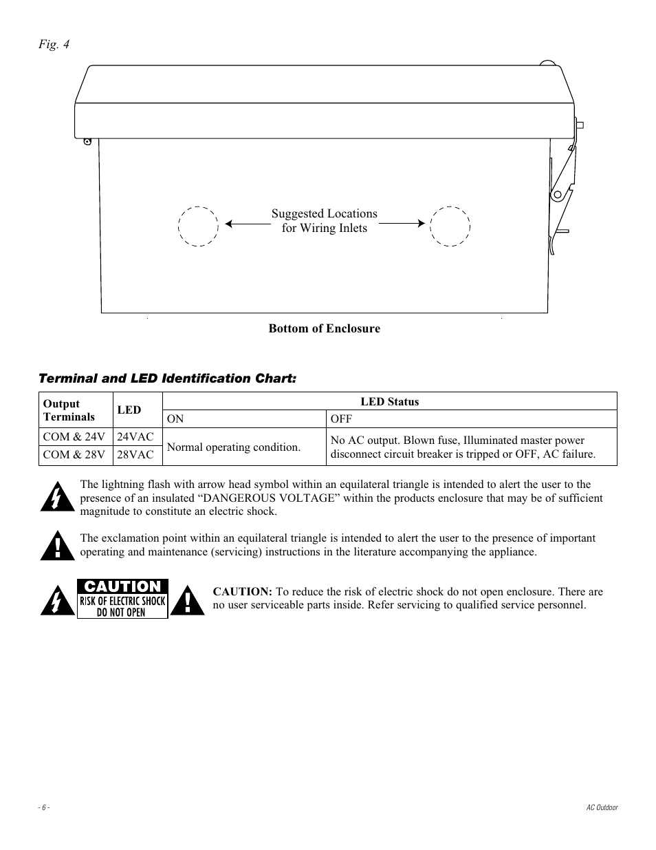 Altronix WayPoint-30A Installation Instructions User Manual | Page 6 / 8
