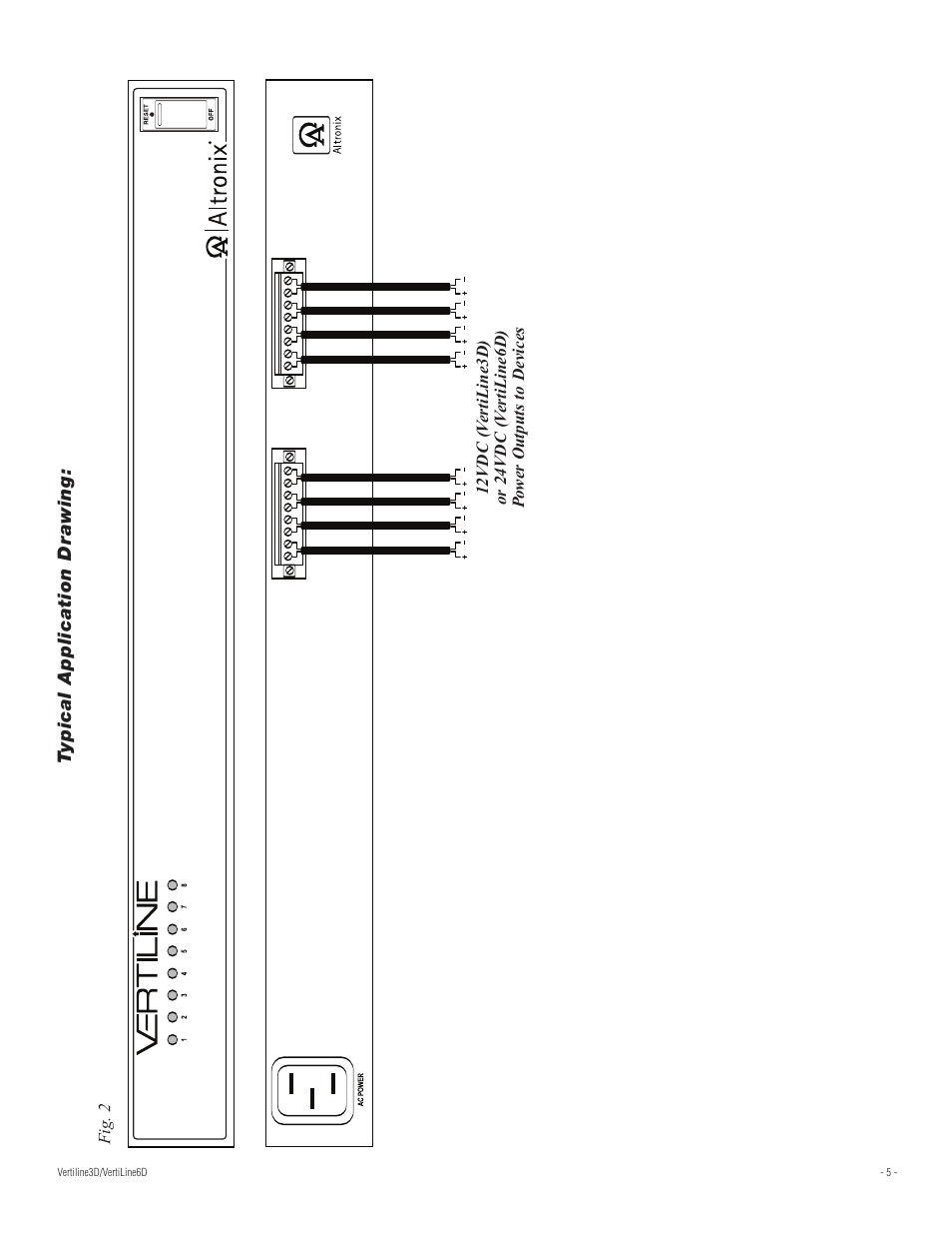 Altronix VertiLine6D Installation Instructions User Manual | Page 5 / 8