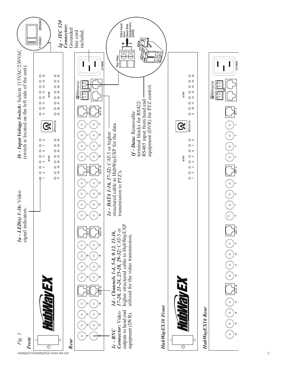 Ex e x | Altronix HubWay EX32 Installation Instructions User Manual | Page 3 / 8