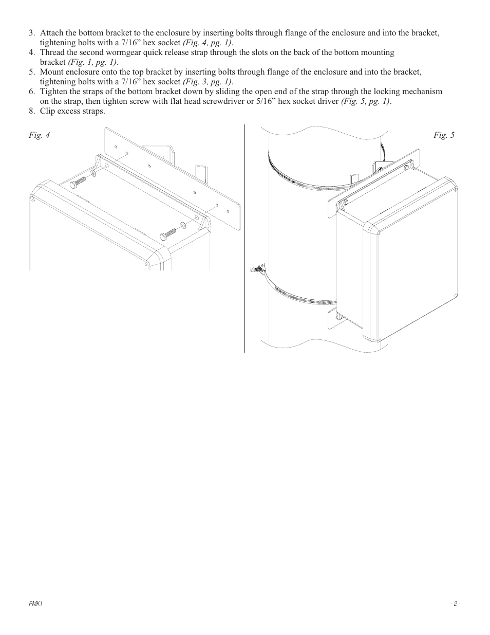 Altronix PMK1 Installation Instructions User Manual | Page 2 / 4