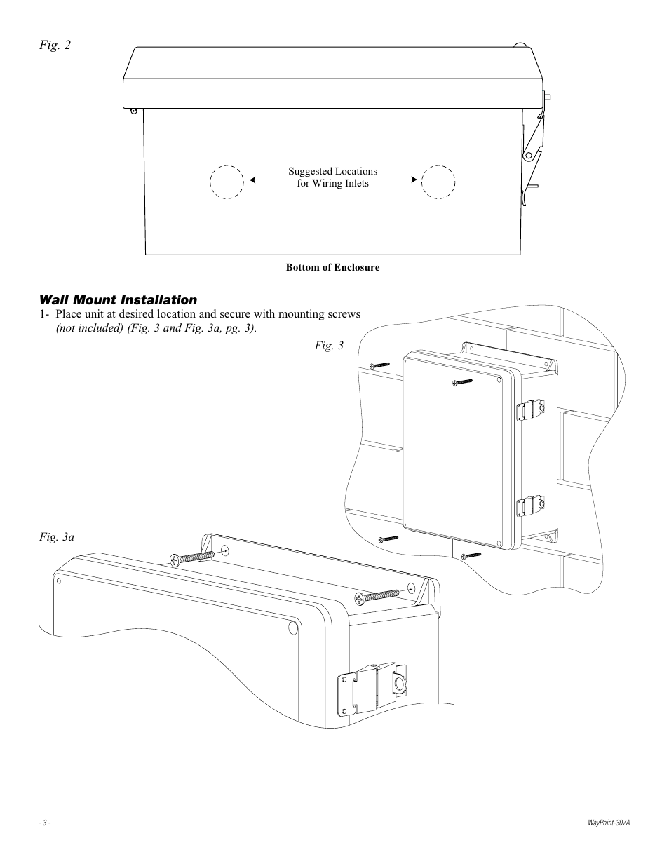 Altronix WayPoint-307A Installation Instructions User Manual | Page 3 / 4