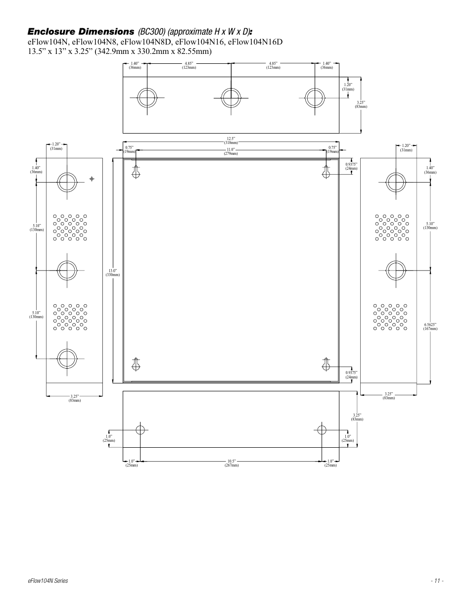 Altronix eFlow104NX16D Installation Instructions User Manual | Page 11 / 16