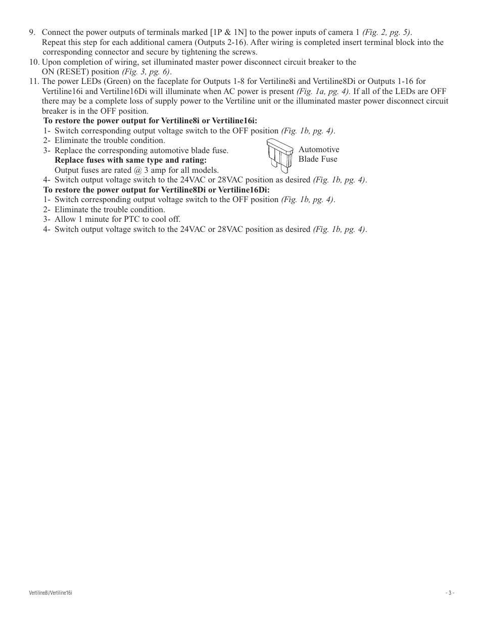 Altronix VertiLine8i Installation Instructions User Manual | Page 3 / 8