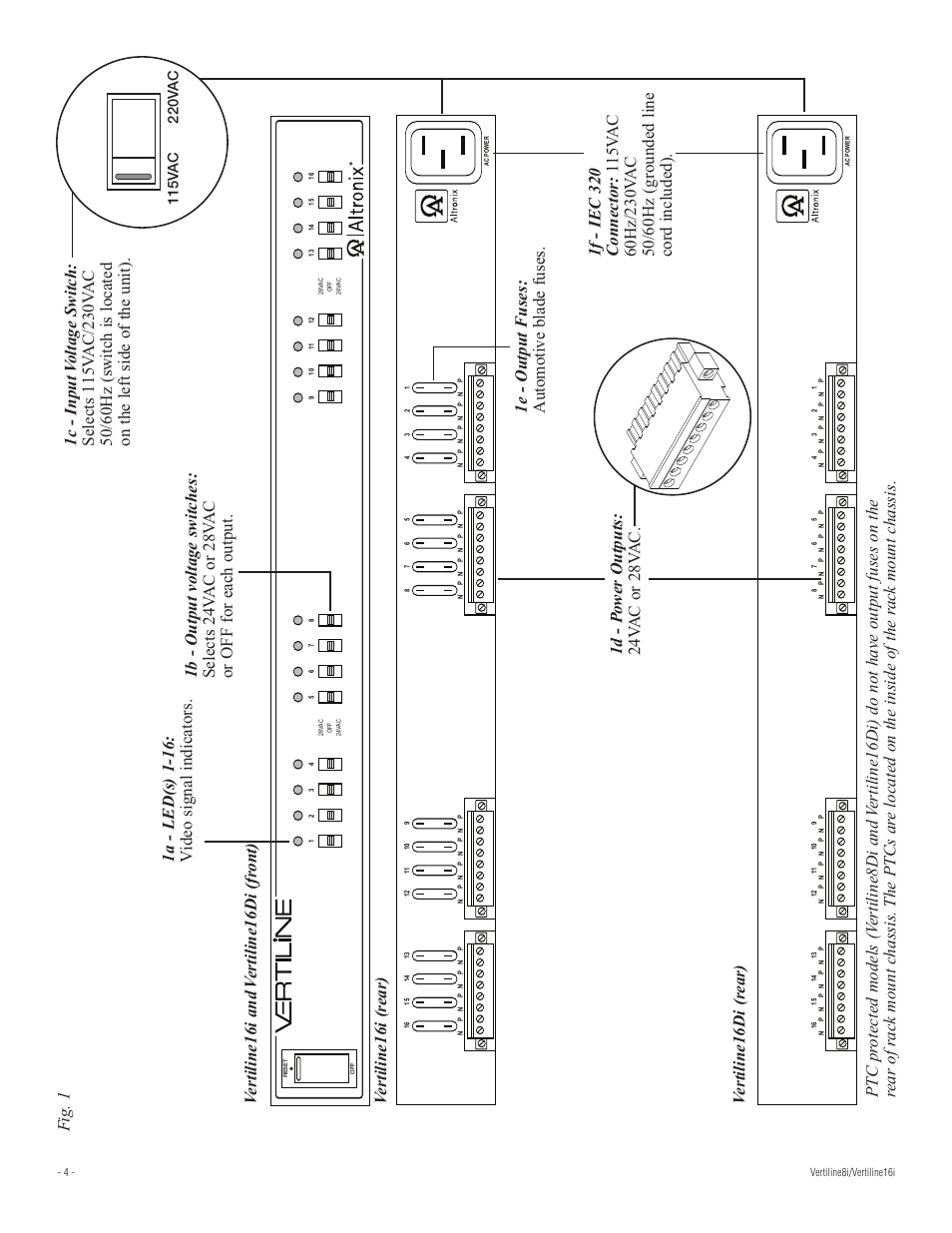 Altronix VertiLine8i Installation Instructions User Manual | Page 4 / 8