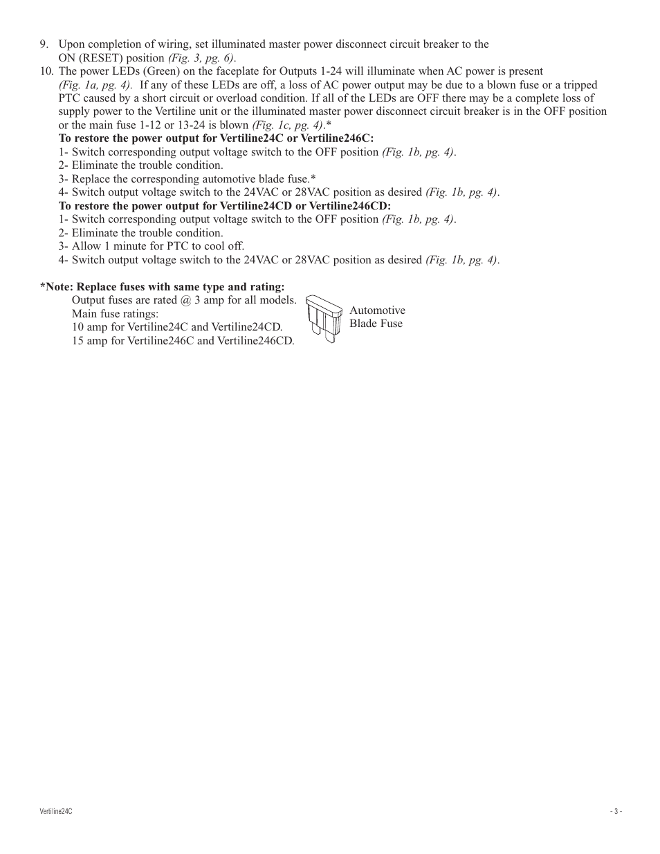 Altronix VertiLine24CD Installation Instructions User Manual | Page 3 / 8