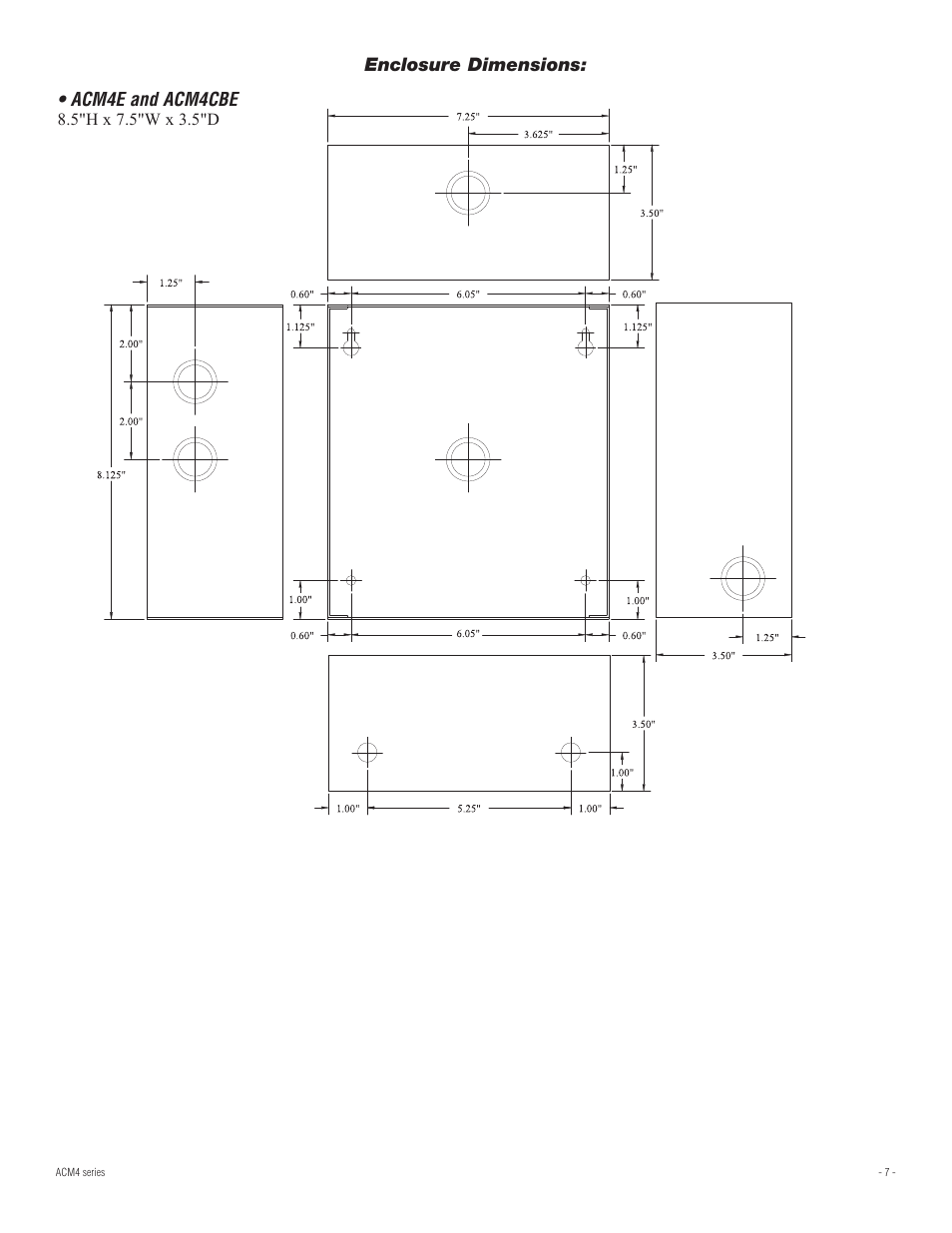 Altronix ACM4E Installation Instructions User Manual | Page 7 / 8