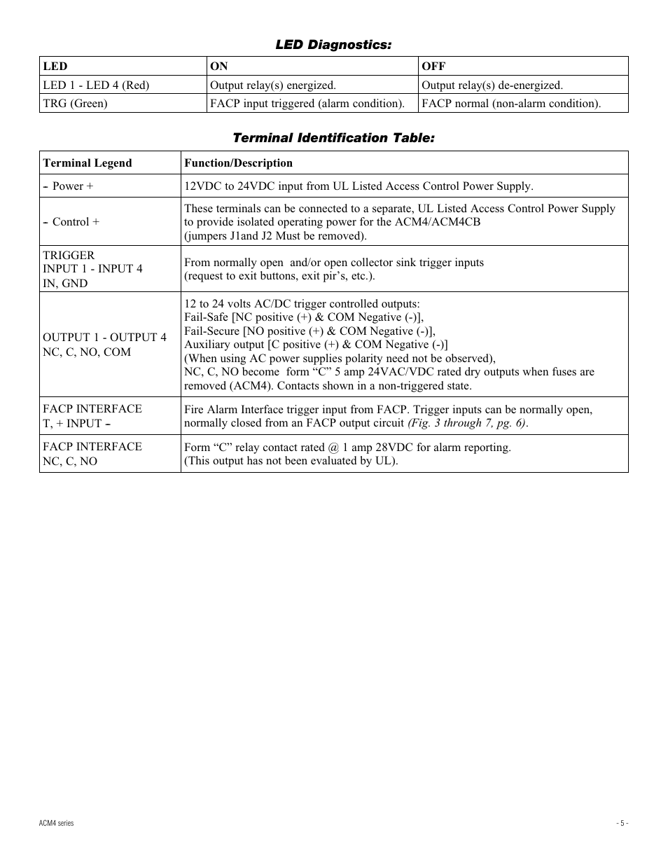 Altronix ACM4CB Installation Instructions User Manual | Page 5 / 8