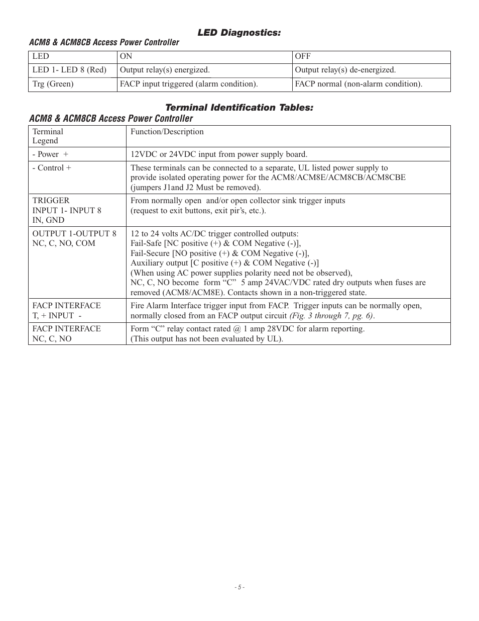 Altronix ACM8E Installation Instructions User Manual | Page 5 / 8
