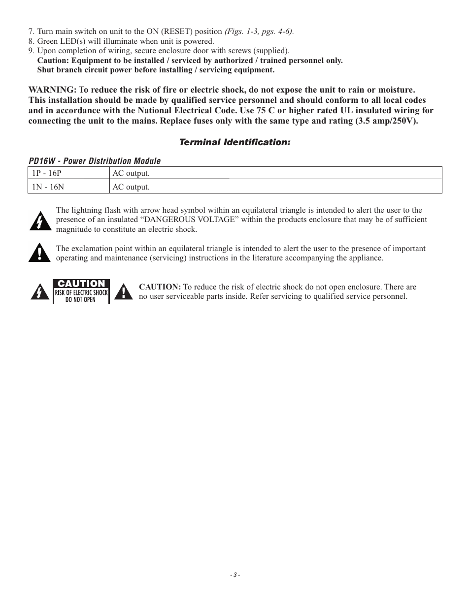 Altronix ALTV2432600ULCB3 Installation Instructions User Manual | Page 3 / 8