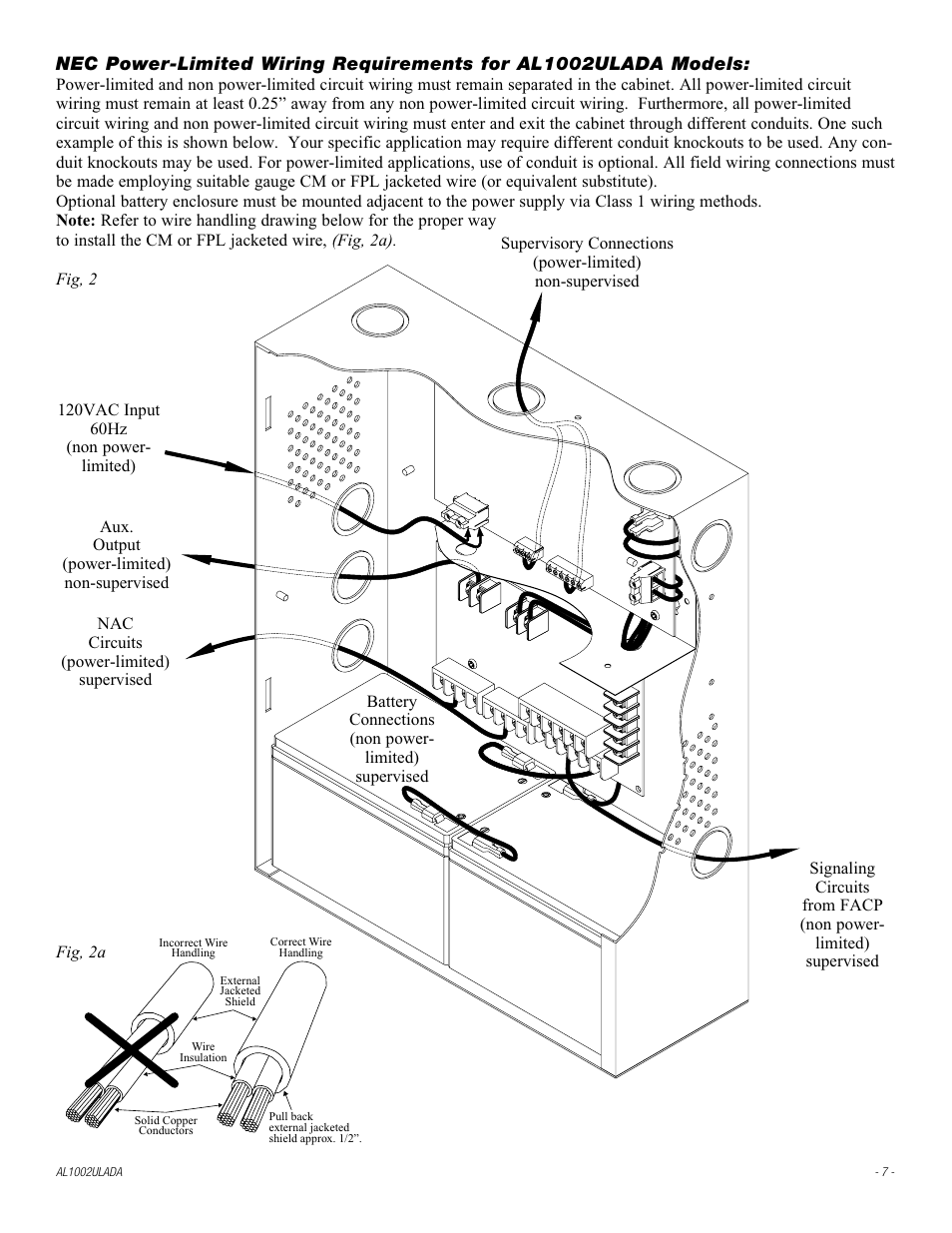 Altronix AL1002ULADA Installation Instructions User Manual | Page 7 / 12