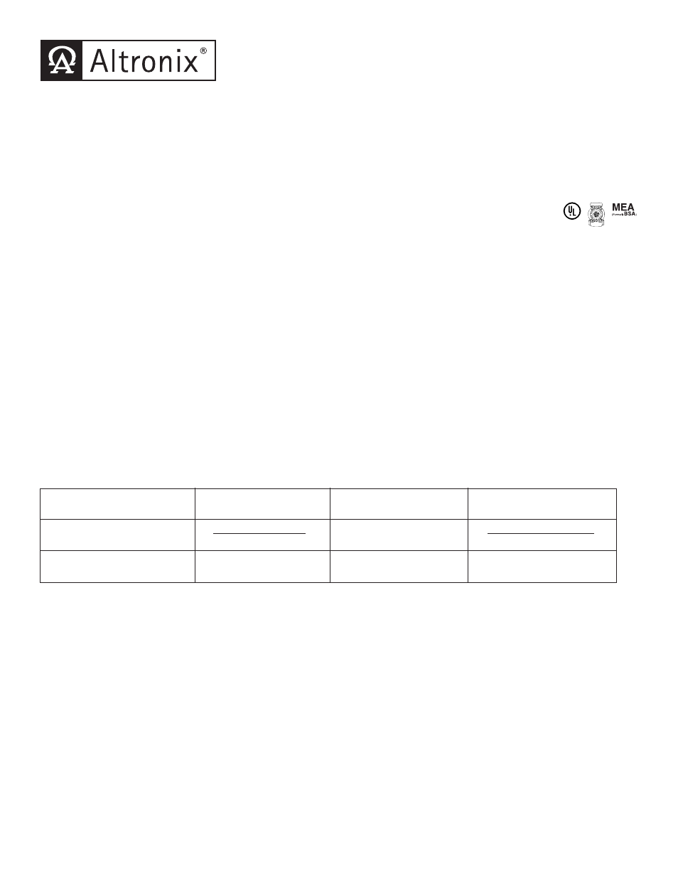 Altronix AL600UL3X Installation Instructions User Manual | 4 pages