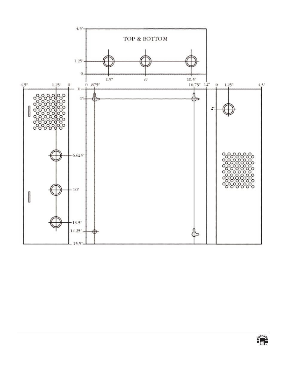 Enclosure dimensions | Altronix AL600UL3X Installation Instructions User Manual | Page 4 / 4
