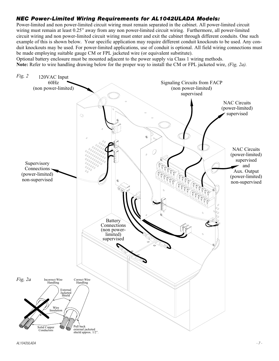 Altronix AL1042ULADA Installation Instructions User Manual | Page 7 / 12