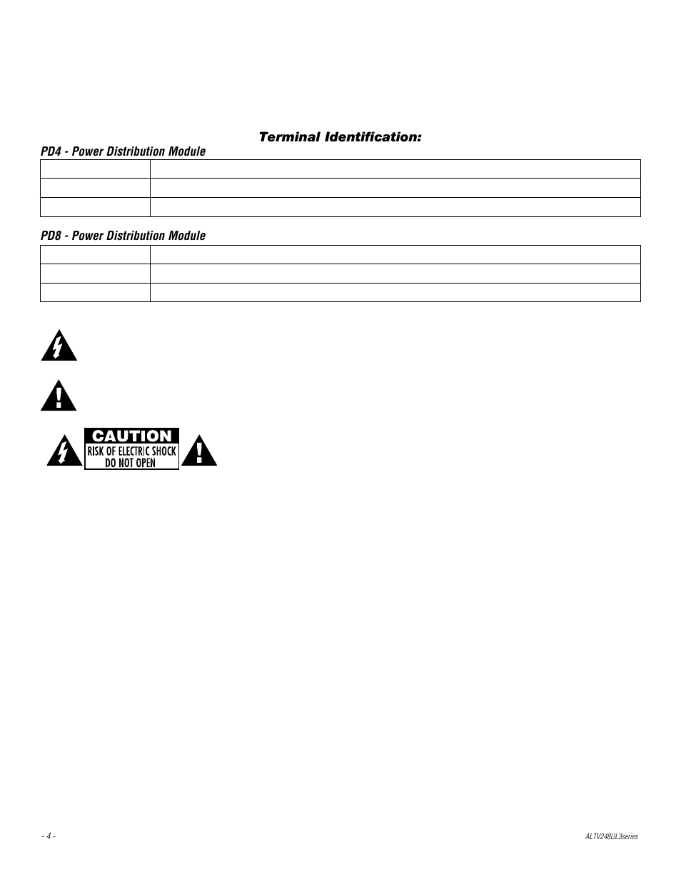 Altronix ALTV248UL3 Series Installation Instructions User Manual | Page 4 / 12