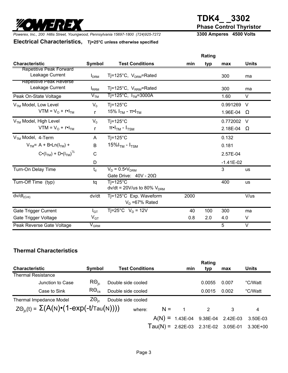Tdk4 2, Exp(-t | C&H Technology TDK4_ _3302 User Manual | Page 4 / 5
