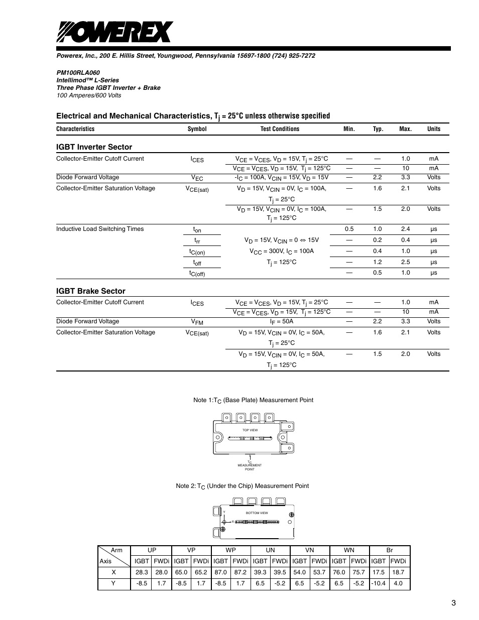 C&H Technology PM100RLA060 User Manual | Page 4 / 7