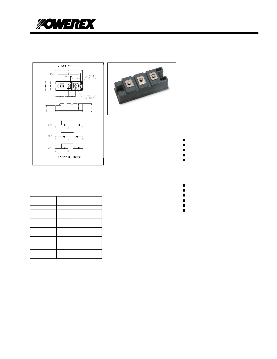 C&H Technology QR_1220T30 User Manual | Page 3 / 5