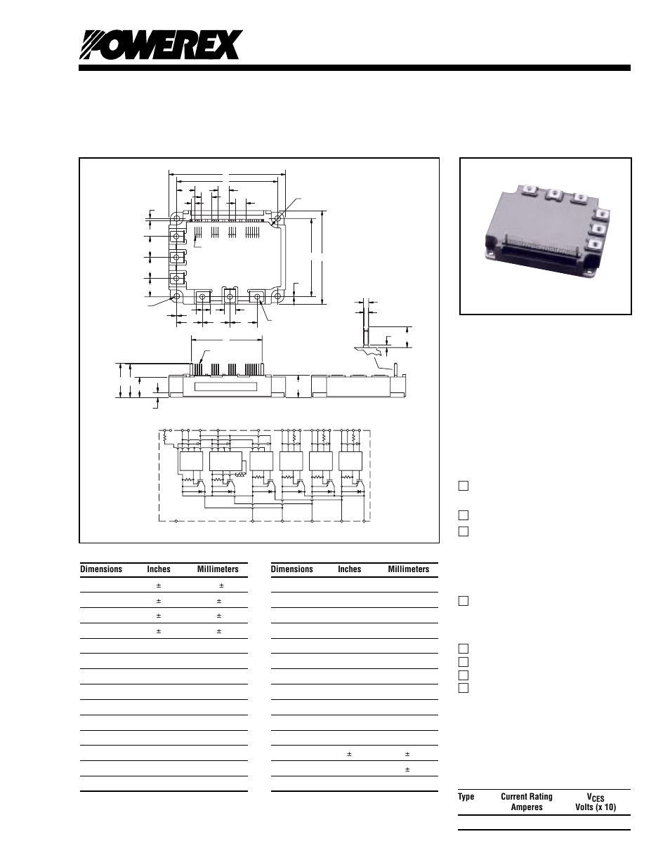 Intellimod™ module | C&H Technology PM75CSD120 User Manual | Page 2 / 5