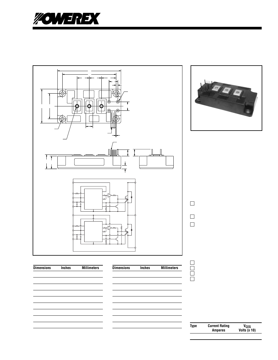 Intellimod™ module | C&H Technology PM400DSA060 User Manual | Page 2 / 7