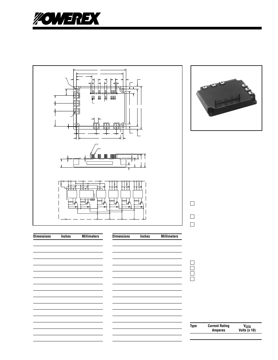 Intellimod™ module | C&H Technology PM200CSA060 User Manual | Page 2 / 7