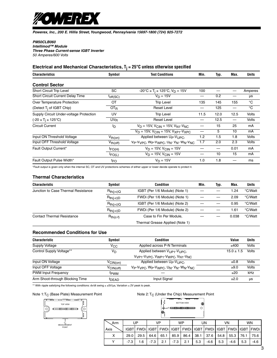 C&H Technology PM50CLB060 User Manual | Page 4 / 5