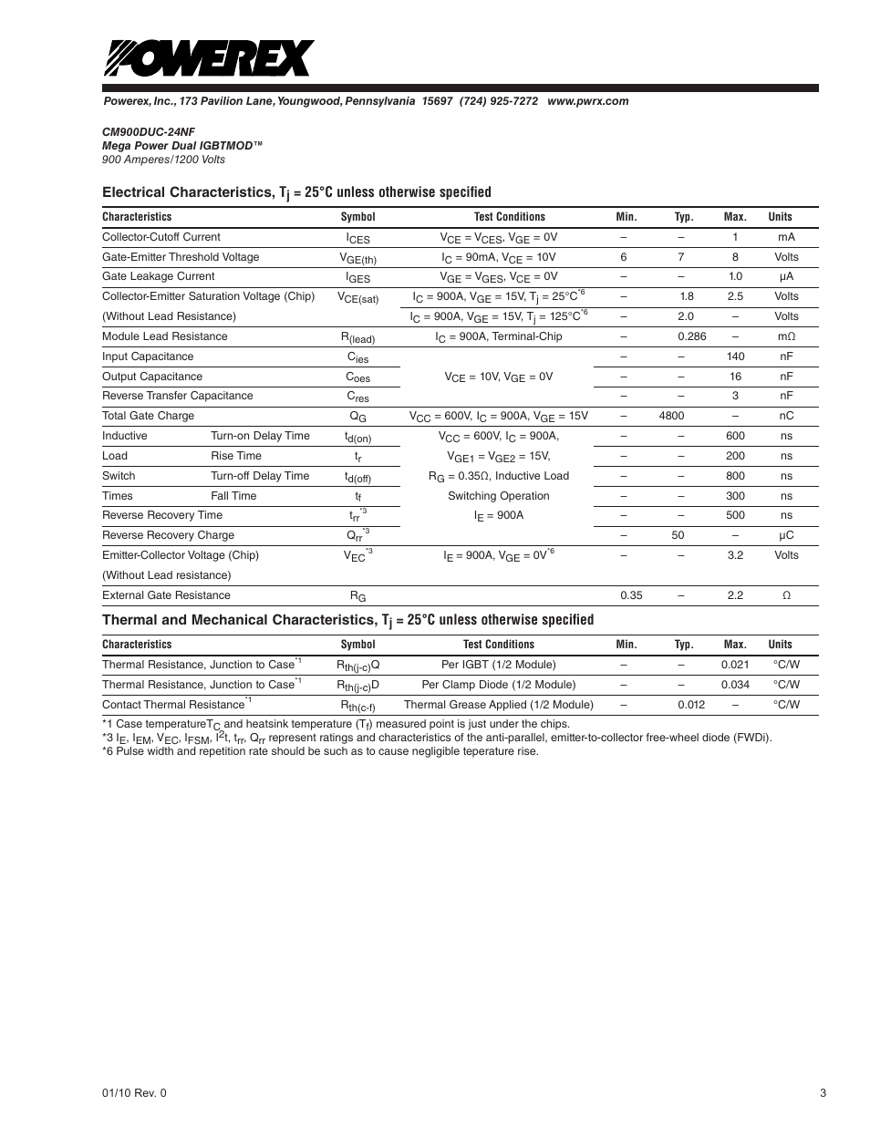 C&H Technology CM900DUC-24NF User Manual | Page 4 / 6