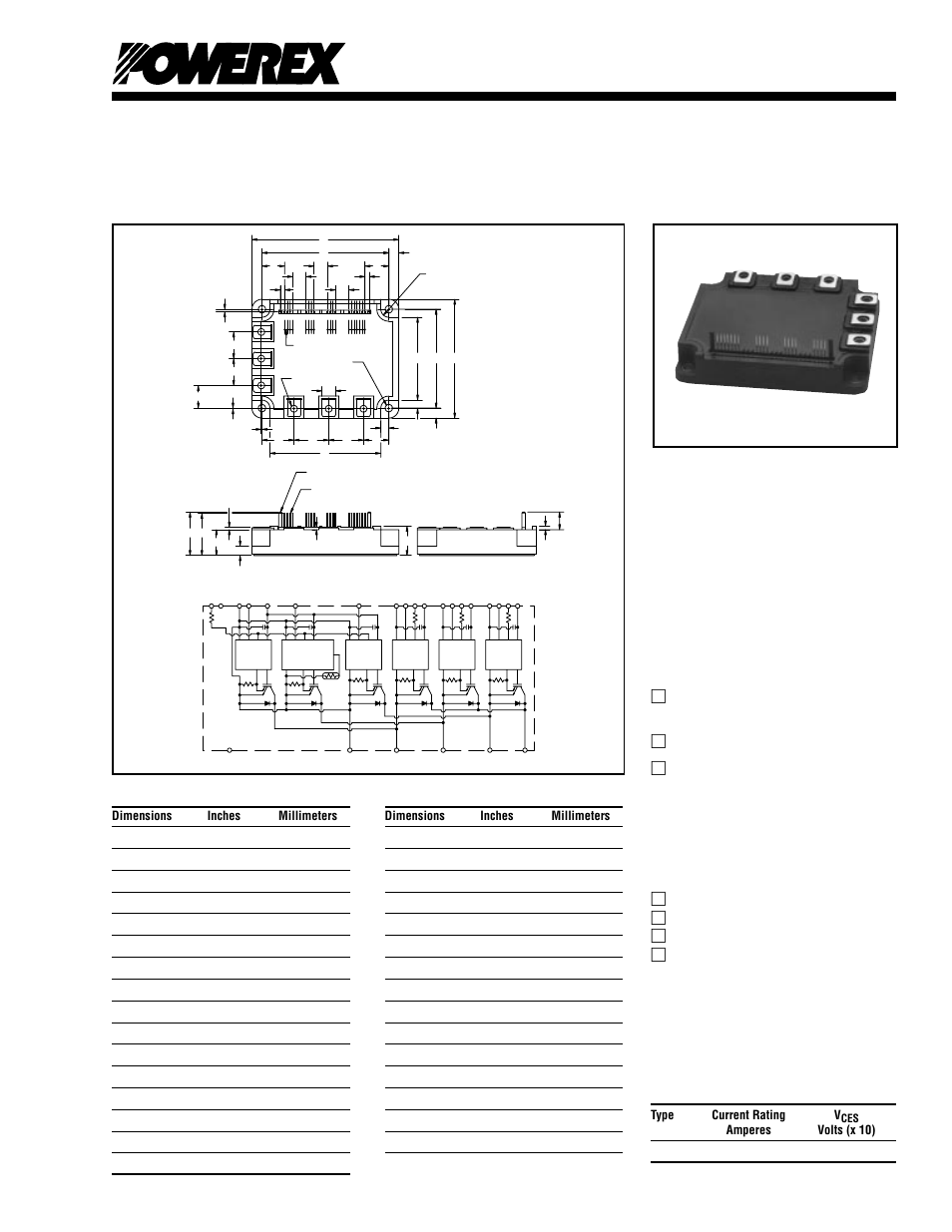 Intellimod™ module | C&H Technology PM75CSA120 User Manual | Page 2 / 7