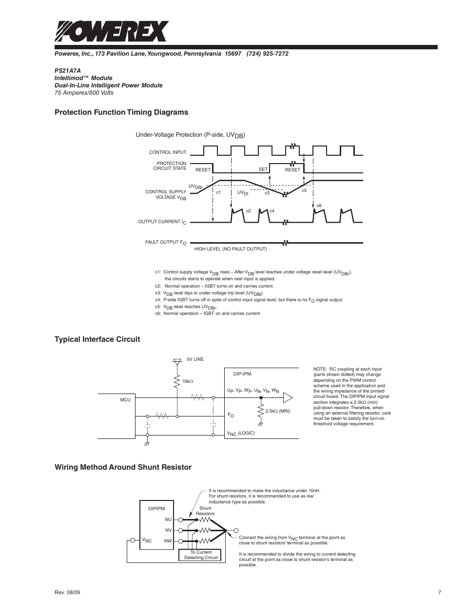 C&H Technology PS21A7A User Manual | Page 8 / 8